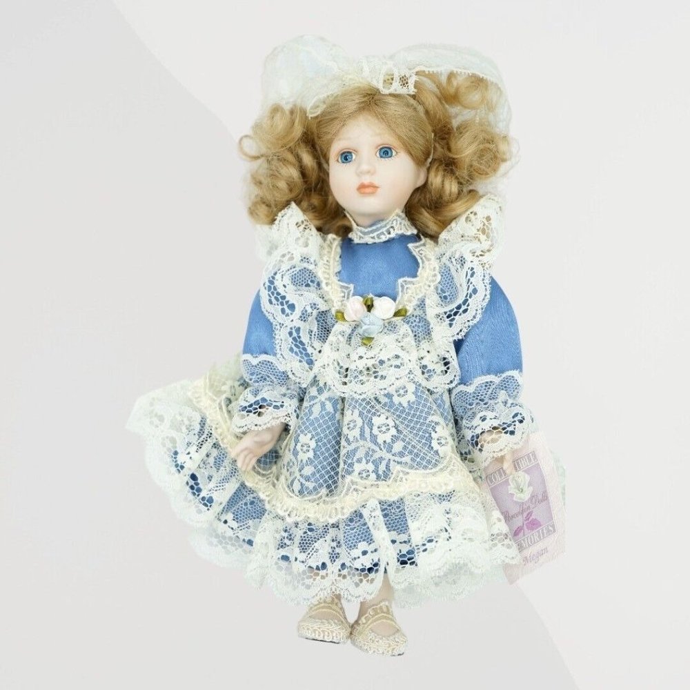 Collectible Memories‎ Porcelain Doll “Megan” 9"